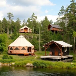 Эко отели и глэмпинги рядом с ООПТ: обзор лучших мест.